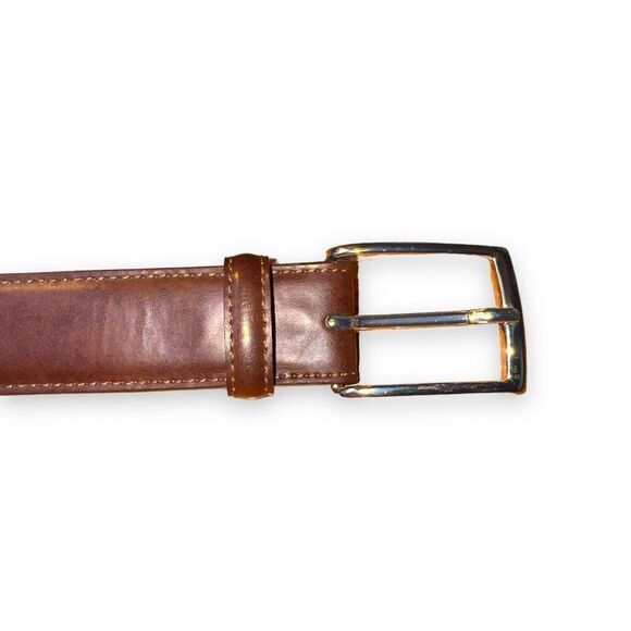 Martin Dingman Countrywear Brown Coachman Leather Belt Size 42 - Picture 2 of 6